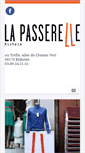 Mobile Screenshot of la-passerelle.fr